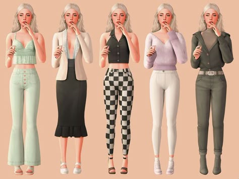 Sims 4 Clothes No Cc, Sims 4 Cas Inspo No Cc, Sims 4 People Ideas No Cc, Sims 4 More Outfits Mod, Sims 4 No Cc Outfits Ideas, Sims 4 Cas Ideas No Cc, No Cc Sims, No Cc Outfit Sims 4, The Sims 4 Outfit Ideas No Cc Aesthetic