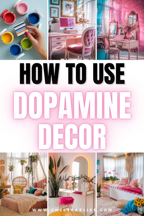 Say goodbye to boring spaces and hello to dopamine decor! 🎉 From a cozy maximalist decor bedroom to vibrant maximalist decor small spaces, these ideas will turn your home into a happiness-boosting sanctuary. Ready for a mood-boosting glow-up? Let’s decorate! Dopamine Decor Bedroom, Maximalist Decor Small Spaces, Girly Bedroom Ideas For Women, Maximalist Decor Bedroom, Vibrant Maximalist, Girly Bedroom Ideas, Bedroom Ideas For Women, Decor Small Spaces, Girly Apartments