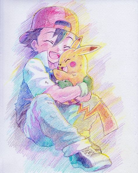 Pokemon fan art featuring ash and pikachu! 😍 I'm in love! Love Pokemon, Ash And Pikachu, Pokémon Heroes, Pikachu Drawing, Pikachu Pikachu, 30 Day Drawing Challenge, Pokemon Sketch, Pikachu Art, Cool Pokemon Wallpapers