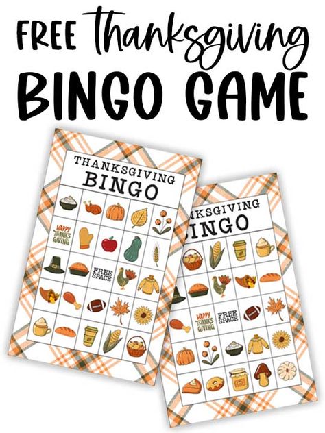 Fun Thanksgiving Games, Thanksgiving Bingo, Unique Thanksgiving, Bingo Cards Printable, Free Printable Games, Bingo Board, Bingo Printable, Perfect Thanksgiving, Free Thanksgiving