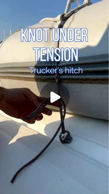 Alan Scalper (Zenn Travel) on Instagram: "⛏🔗⛓⛰Trucker's Hitch in outdoor adventures 🏕️🏕️🏕️🚵‍♂️💞
Part 72:  Best Uses for the Trucker's Hitch
It's highly versatile and unique because you're essentially creating a pulley system solely through a rope or some kind of line, which allows you to tighten the hitch much more securely than just about any other knot.

..............
Different types of camping knots
Before you get onto the fun stuff, it’s useful to know a few things about the different types of knots you’ll be learning. 

There are hundreds of cool knots out there, all with different names and variations of the original version. 

Usefully, most of the knots are described in their name, and so if you know a few basic terms, you’re more likely to understand what they are used for, Cool Knots, Different Types Of Knots, Kinds Of Lines, Camping Knots, Types Of Knots, Knot Out, Pulley System, Outdoor Adventures, Fun Stuff