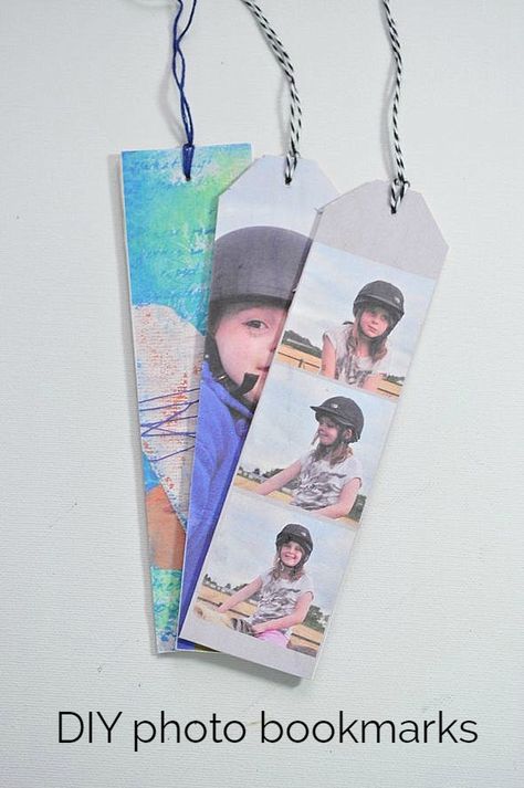 These DIY photo bookmarks are perfect for grandparents. Diy Gifts For Grandparents, Grandparents Diy, Best Gifts For Grandparents, Learning Crafts, Photo Bookmarks, Birthday Crafts, Cute Bookmarks, Baby Sewing Projects, Diy Bookmarks