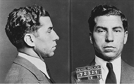 These 7 Evil People From New Jersey Left A Dark Stain On History Charles Lucky Luciano, Vintage Mugshots, Lucky Luciano, Celebrity Mugshots, Mafia Gangster, Italian Mafia, Wise Guys, Al Capone, The Mob