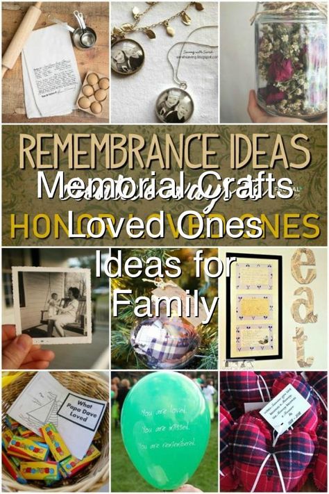 Memorial Things Made From Clothes, In Memory Ideas Projects, Rustic Memorial Ideas, Crafts For Remembering A Loved One, Memorial Things To Make, Celebrating Life Memorial, Loved One Memorial Ideas, In Memoriam Ideas, Memory Diy Ideas