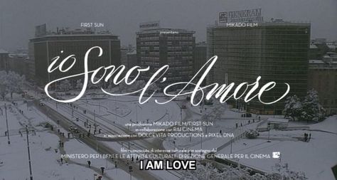 Luca Guadagnino, Film Credits, 타이포그래피 포스터 디자인, I Love Cinema, Film Images, Opening Credits, Title Sequence, Thumbnail Design, Love Film