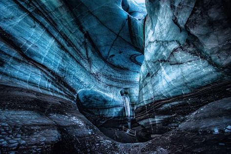 Katla Ice Cave | Super Jeep Tour from Vik - Iceland Travel Guide Ice Cave Iceland, Iceland Ring Road, West Iceland, Gullfoss Waterfall, North Iceland, Iceland Travel Guide, Thingvellir National Park, Diamond Beach, Cave Tours