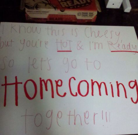 Cute way to say yes to someone for homecoming Cute Ways To Say Yes To Hoco, Dance Posters, Poster Boards, Dance Ideas, Saying Yes, Dance Poster, School Dances, Poster Ideas, Say Yes