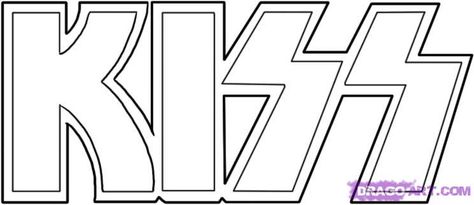 Kiss Coloring Pages | how to draw kiss letters step 4 Letters Coloring Pages, Wood Paneling Decor, Wood Painting Techniques, Light Wood Texture, Wood Texture Seamless, Band Kiss, Wood Burning Stencils, Draw Logo, Ed Wood