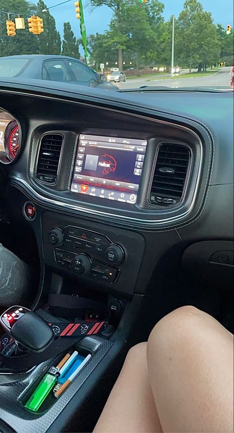 #srt #hellcat Srt Hellcat Snapchat Story Passenger, Srt Hellcat Snapchat Story, Srt Hellcat Interior, Hellcat Inside, Hellcat Interior, Mystery Aesthetic, Hellcat Srt, Sneakerhead Room, Dodge Hellcat