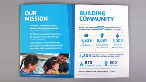 Building Our Community. Building Our Future. The Campaign for a Better Us. #brochuredesign # brochurelayout # brochuredesigninspiration #nonprofitbrochure #nonprofitbrochuredesign #nonprofitbrochuredesigninspiration  #ngodesigninspiration #trifoldbrochuredesignnonprofit Capital Campaign Brochure, Annual Report Layout, Email Flyer, Impact Report, Brochure Design Layouts, Rack Cards Design, Income Protection, Capital Campaign, Workbook Design