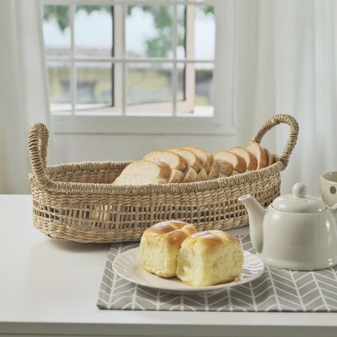 Bring warmth to your home with our handwoven Lola Seagrass Basket, a perfect blend of practicality and charm. It’s slim and sleek, ideal for serving bread, showcasing vibrant fruits, or organizing your silverware, each basket is meticulously crafted to bring a touch of natural elegance to your space. Get them from our webshop at www.fego.me or visit us in person at Amcorp Mall to view our collection. Charm It, Seagrass Basket, Kitchen Dining, Hand Weaving, Sleek, Bread, Home And Living, Bring It On, Fruit