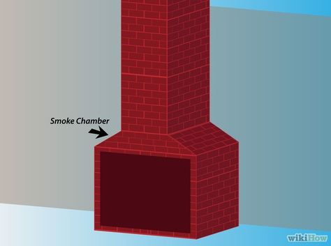 How to Build a Chimney Tiny Cabin Interiors, Brick Restoration, Tiny Cabins Interiors, Chimney Fireplace, John Jones, Chimney Design, Trailer House, Brick Fireplaces, Build My Own House