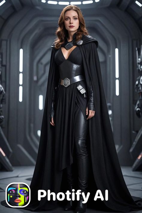 Star Wars Oc Cosplay, Star Wars Fashion Aesthetic, Starwars Cosplay Female, Star Wars Gowns Concept Art, Star Wars Costume Concept Art, Star Wars Sith Cosplay, Dream Costume, Interesting Fashion, Star Trek Crew