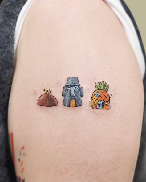 Maching Tattoos, 42 Tattoo, Cute Matching Tattoos, Pineapple Tattoo, Sibling Tattoos, Doodle Tattoo, Cute Little Tattoos, Friendship Tattoos, Small Tattoos For Guys