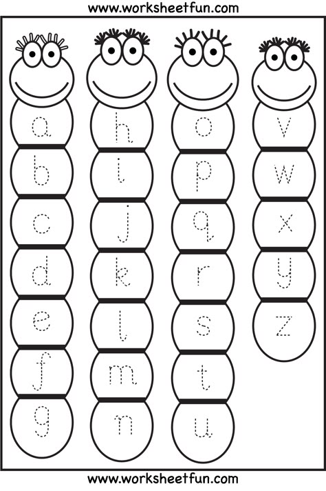 Lowercase Letter Tracing Worksheet Tracing Letters Preschool, Letter Tracing Printables, Coloring Rocks, Free Printable Alphabet Worksheets, Alphabet Letter Worksheets, Tracing Worksheets Free, Letter Worksheets For Preschool, Printable Alphabet Worksheets, Abc Worksheets