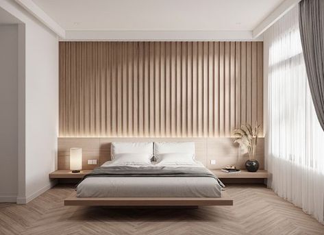 Japandi Home, Modern Bedroom Interior, Minimalist Bedroom Design, Bedroom Bed Design, Modern Bedroom Design, Bedroom Furniture Design, Room Design Bedroom, Bedroom Designs, Minimalist Bedroom