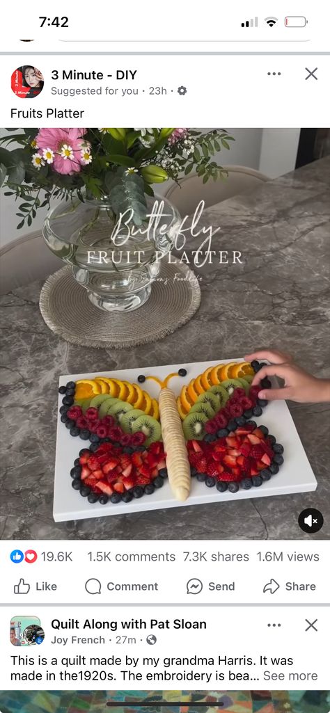 Butterfly Fruit, Food Display Ideas, Party Hosting Ideas, Fruit Butterfly, Make A Salad, Artistic Food, Catering Food Displays, Kid Recipes, Hosting Ideas