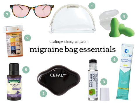 My 2023 Ultimate Migraine Kit - Featuring CEFALY Connected Migraine Kit Survival, Migraine Emergency Kit, Migraine Self Care, Cefaly Migraine, Migraine Kit, Med Kit, Migraine Help, My 2023, Migraine Attack