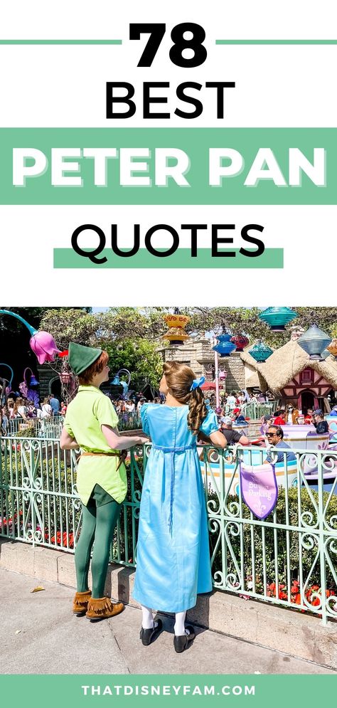 peter pan Wendy Darling Quotes, Peter Pan Aesthetic Wallpaper, Tinker Bell Quotes, Captain Hook Quotes, Peter Pan Quotes Wallpaper, Wendy Quotes From Peter Pan, Quotes From Peter Pan, Neverland Quotes, Disney Quotes Peter Pan