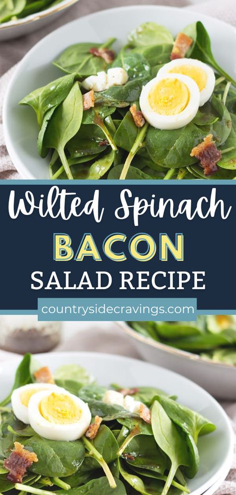 Easy Spinach Salad, Warm Spinach Salad, Baby Spinach Salad, Spinach Bacon Salad, Bacon And Egg Spinach Salad, Hot Bacon Spinach Salad, Bacon Dressing For Spinach Salad, Spinach Salad With Bacon Dressing, Hot Bacon Dressing For Spinach Salad