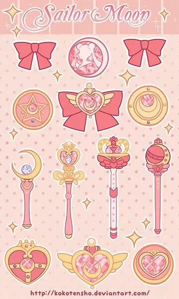 Choose your weapon Baby Pizza, Moon Stickers, Sailor Moon Tattoo, Arte Sailor Moon, Sailor Senshi, Sailor Moon Aesthetic, Circus Baby, Sailor Moon Wallpaper, Mahō Shōjo