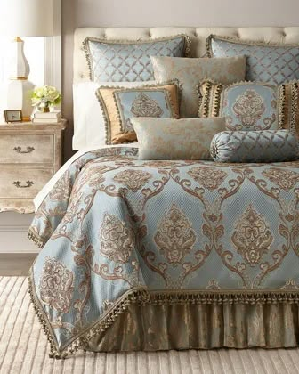 Room Inspo Bedroom, Gray Bedroom Ideas, Luxury Comforter Sets, Bed Design Ideas, Designer Bed Sheets, Bed Design Modern, Luxury Bedding Collections, King Comforter Sets, Queen Comforter Sets