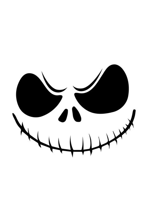 Jack Svg Nightmare Before Christmas, Jack Skellington Images, Nightmare Before Christmas Outline, Jack Skellington Outline, Jack Nightmare Before Christmas Drawing, Jack Skellington Drawings Easy, Jack Skellington Stencil, Jack From Nightmare Before Christmas, Jack Skellington Halloween Costume