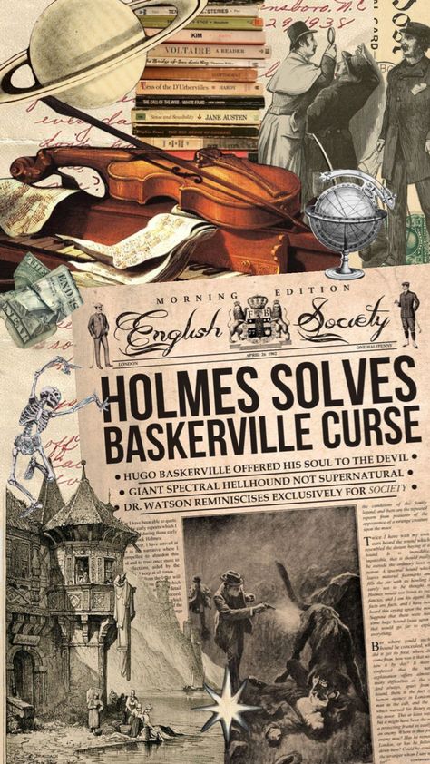 Sherlock Holmes Lockscreen Wallpaper, Golden Age Of Detective Fiction Aesthetic, Detective Fiction Aesthetic, Sherlock Holmes Poster Vintage, Enola Holmes Poster Vintage, Vintage Sherlock Holmes, Sherlock Holmes Background, Sherlock Holmes Aesthetic Victorian, Detective Wallpapers Aesthetic