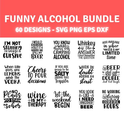 Fun Sayings For Tumblers, Funny Mug Sayings, Alcohol Sayings, Bag Sayings, Alcohol Quotes Funny, Keychain Designs, Funny Alcohol, Home Bar Signs, Funny Keychain