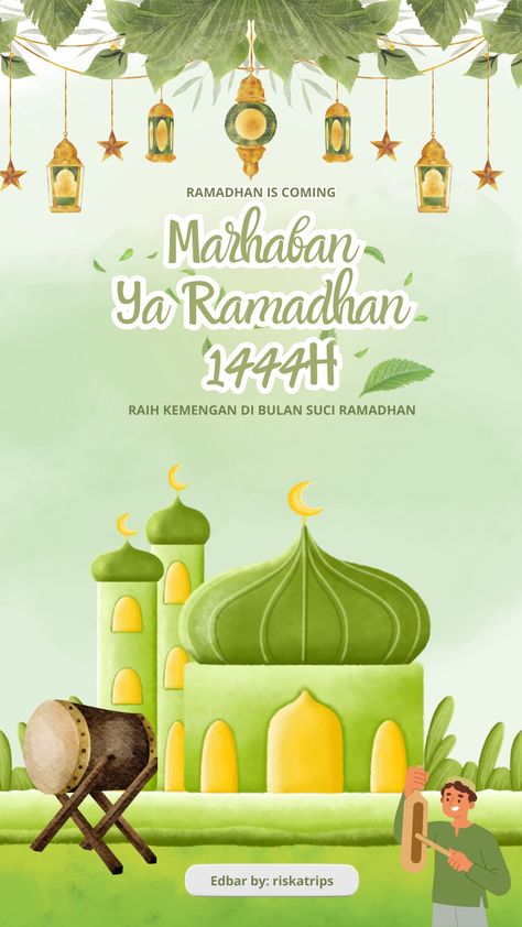 Poster Ramadhan Aesthetic, Poster Pmr, Poster Islam, Poster Ramadhan, Keyword Elements Canva, Idul Fitri, Graphic Design Fun, Birthday Printables, Earth Day