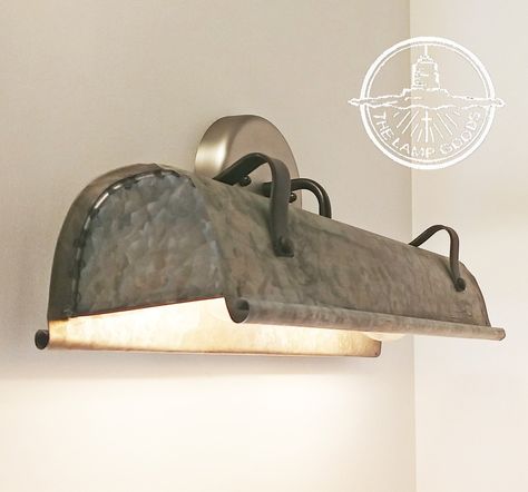 Farmhouse Bathroom Vanity Lighting, Galvanized Light Fixture, Rustic Farmhouse Light Fixtures, Farmhouse Bathroom Light Fixtures, Farmhouse Bathroom Light, Chandelier Flush Mount, Industrial Farmhouse Bathroom, Industrial Bathroom Lighting, Farmhouse Wall Lighting