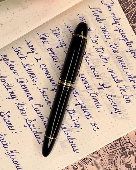 Montblanc 149, Studying Ideas, Writing Motivation, Future Videos, Cursive Handwriting, Jack Kerouac, Hand Writing, Where I Live, Never Grow Up