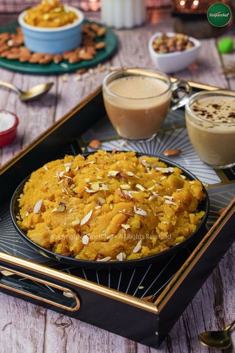 Besan Halwa Recipe, Besan Ka Halwa Recipe, Besan Ka Halwa, Halwa Recipe, Gram Flour, So Yummy, Flour, At Home, Make Your