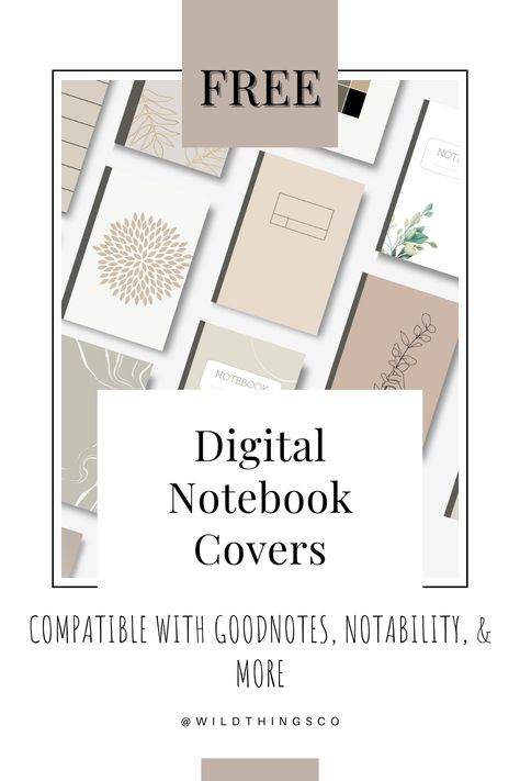 FREE 100+ Neutral Notebook Cover, Goodnotes Digital Covers, Cute Aesthetic Neutral Notebook Cover Goodnotes Cover Template Free, Neutral Notebook, Free Ipad Planner, Free Digital Journal Goodnotes, Goodnotes Template Free Study, Digital Planner Template Free, Notebook Cover Goodnotes, Device Aesthetic, Digital Planner Free Download