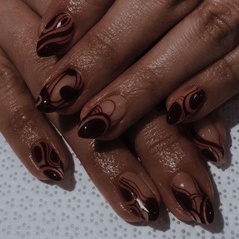 Sns Nails Designs, Brown Acrylic Nails, Hippie Nails, Shoe Nails, Casual Nails, Classy Acrylic Nails, Soft Nails, Long Square Acrylic Nails, Short Acrylic Nails Designs