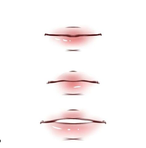 How To Draw Anime Lips Female, How To Draw Noses Anime, Female Eyes Drawing Reference, Gacha Eyebrows, Anime Eyes Female, Manga Mouth, Sketch Digital Art, Anime Mouth Drawing, Anime Nose