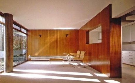 2 Willow Road, Erno Goldfinger, Build House, Modernist House, London Architecture, Mid Century Architecture, Built In Furniture, Century Decor, English Design