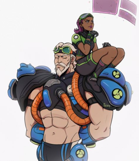 Overwatch Funny, Overwatch Memes, Overwatch Comic, Overwatch Fan Art, Overwatch 2, Digital Portrait Art, Game Trailers, Summer Games, Pose Reference Photo