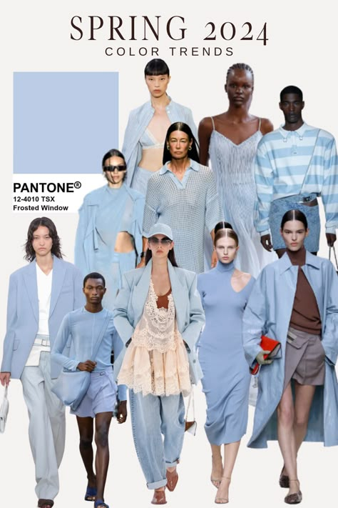 COLOR TRENDS FOR SPRING 2024  #COLORTREND #SPRINGCOLORS #PANTONE #FASHION #FASHIONCOLORS #SPRING2024 Spring Work Fashion 2024, Spring 2024 Pantone Colors, Fashion Forecast 2024 Spring Summer, 2024 Fashion Forecast, Summer Colours 2024, Fashion Trend Board 2024, Trend Clothes 2024, Colors For Spring 2024, Fashion Forecast 2024/2025