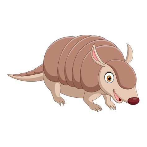 Armadillo feliz de dibujos animados | Premium Vector #Freepik #vector #dibujos-animados #animal #lindo #sonrisa Win Art, Alphabet Activities, Pictures To Draw, Sailor Moon, Premium Vector, Alphabet, Mario Characters, Clip Art, Animals