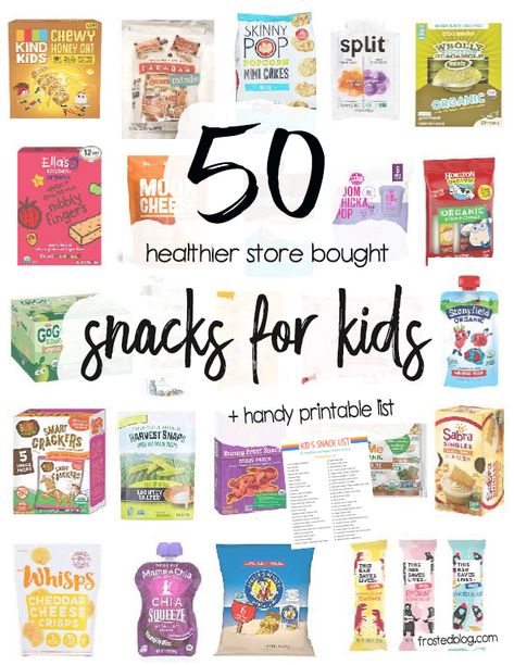 Healthy Kids Snacks For School, Dye Free Snacks, Healthy Packaged Snacks, Healthy Kids Snacks, Store Bought Snacks, Healthy Store Bought Snacks, Dye Free Foods, Snacks To Buy, Store Bought Snack