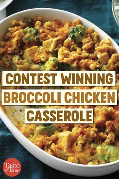 Broccoli Chicken Casserole, Popular Casseroles, Chicken Casserole Dinners, Broccoli Recipes Casserole, Dinner Casserole Recipes, Broccoli Chicken, Chicken Broccoli Casserole, Broccoli Casserole, Broccoli Recipes