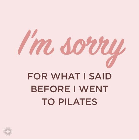 Funny Pilates Quotes, Pilates Captions Instagram, Pilates Sayings, Pilates Advertising, Pilates Space, Pilates Posture, Pilates Quotes, Exercise Quotes, Club Pilates