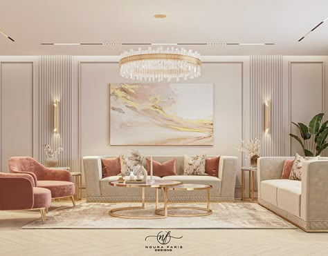 GIRL BEDROOM on Behance Living Room Wall Designs, Elegant Living Room Decor, Latest Living Room Designs, Hall Interior Design, Hall Interior, Living Room Design Inspiration, Luxury Bedroom Master, Living Room Design Decor, Home Design Living Room