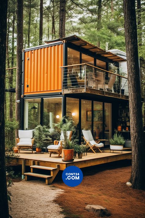 Productive Workspace, Shipping Container Home Designs, Tiny House Interior Design, Decoration Restaurant, Shipping Container House Plans, Tiny House Layout, Tiny House Loft, Best Tiny House, Building A Tiny House