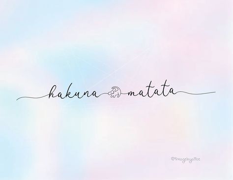 Hawkins Matata Tattoo, Small Lion King Tattoo For Women, Hakuna Matata Svg, Tattoos For Women Disney, Trio Tats, Hakuna Matata Symbol, Hakuna Matata Tattoo, Lion Sticker, Pikachu Tattoo