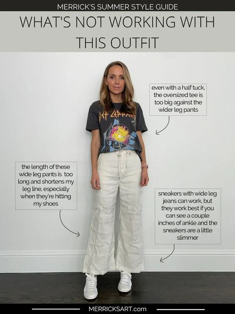 Wide Leg Pants (2022 Summer Style Guide) - Merrick's Art Outfits With Wide Leg Pants, Wide Leg Pants 2022, Wide Leg Pants Outfit Summer, Wide Leg Pants Outfit, Wide Leg Pants Outfits, Summer Pants Outfits, 2022 Style, Leg Pants Outfit, Summer Style Guide