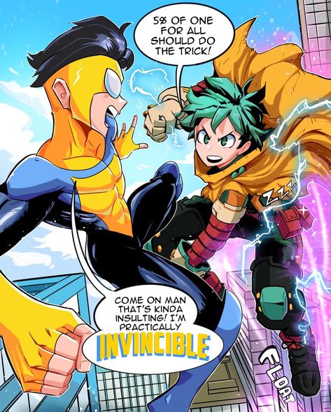 Invincible Fan Art, Superhero Crossover, Dc Crossover, Mark Grayson, Last Game Manga, Invincible Comic, Univers Dc, Fandom Crossover, Cartoon Crossovers