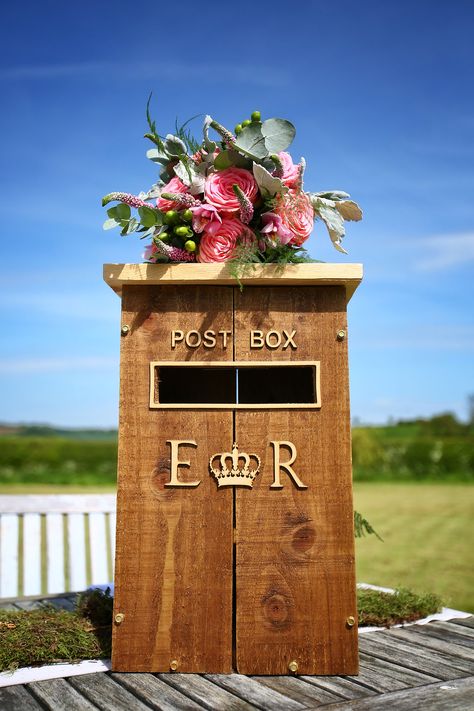 Wedding Day Cards, Wedding Chair Decorations, Rustic Wedding Inspiration, Picnic Bench, Prop Hire, Wedding Hire, A Bouquet Of Flowers, Wedding Props, Post Box