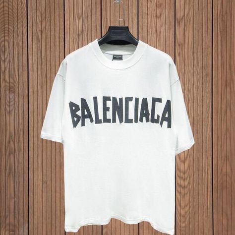 Balenciaga Men's White Short Sleeve Balenciaga Shirt, Mens White Shorts, Crop Blazer, Brown Suede Jacket, Balenciaga Mens, Ralph Lauren Sweater, White Short, Trending Accessories, Trending Shoes